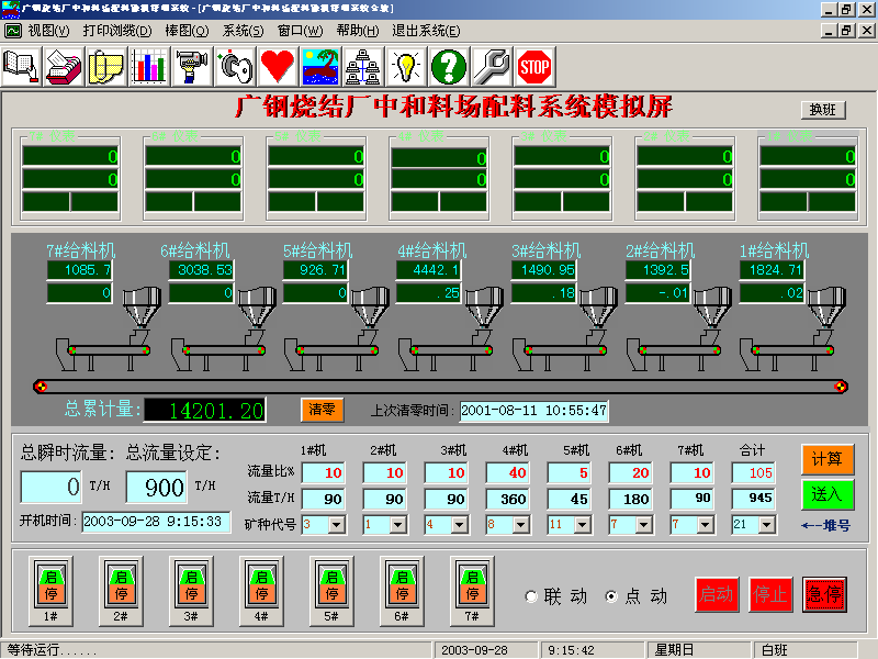 Fertilizer compound fertilizer batching system